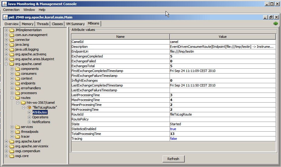 Route Attributes