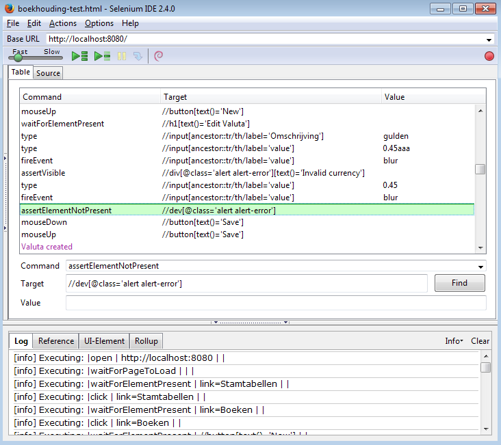 Selenium IDE